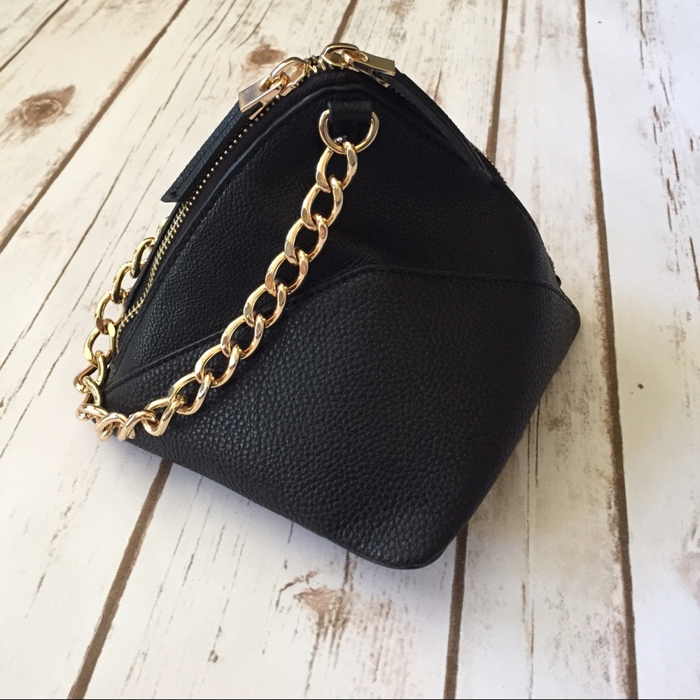 Topshop Triangle Clutch